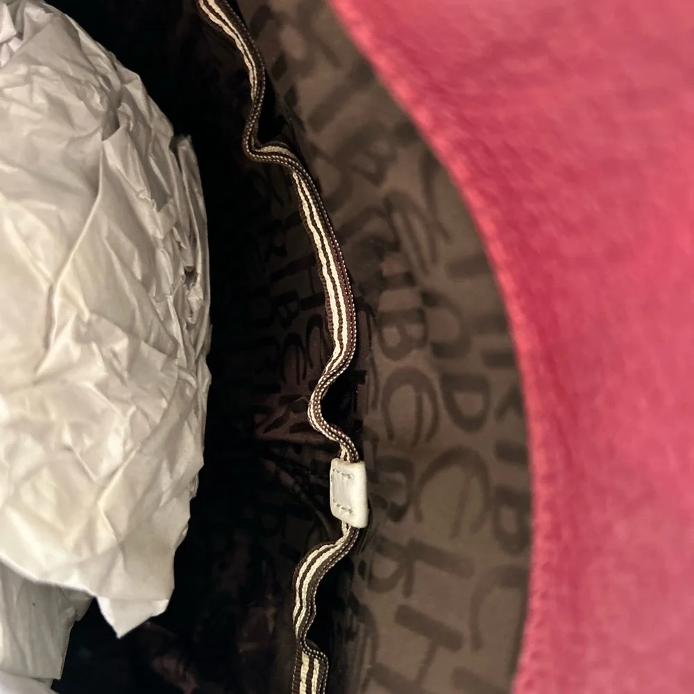 Henri Bendel Burgundy Floral Satchel - Picture 10 of 11
